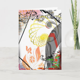 Geburtstagskarte für Jugendliche und junge Erwachs Karte