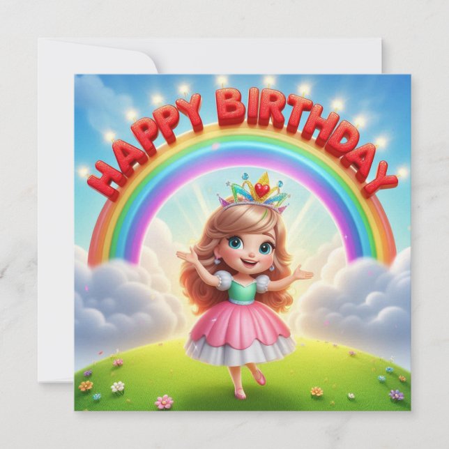 Geburtstagskarte für Kinder Karte (Vorderseite)