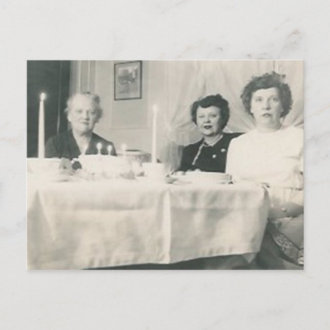 Geburtstagskarte für Mädchen Postkarte (Vorderseite)