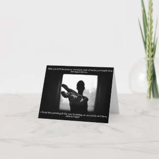 Geburtstagskarte für Magier - Funny Invisible Deck Karte