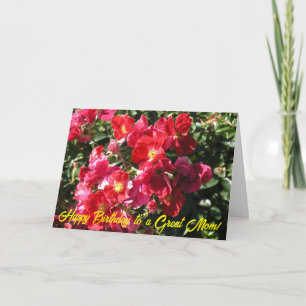 Geburtstagskarte für Mama Karte