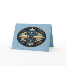 Geburtstagskarte für Pisces vom 19. bis 20. März