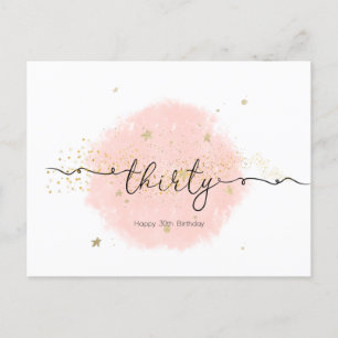 Geburtstagskarte für sie postkarte