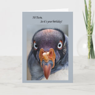 Geburtstagskarte für Twin Karte