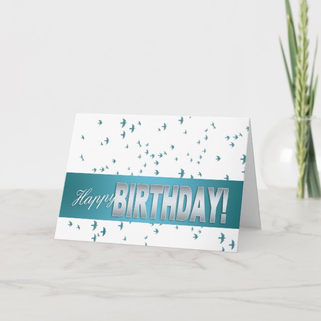 Geburtstagskarte - Geburtstagskarte Karte (Vorderseite)