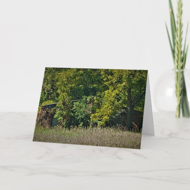 Geburtstagskarte "Herbstblanket" Karte (Vorderseite)