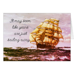 Geburtstagskarte im Vintagen Stil - Vater