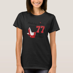 Geburtstagskarte Kapitel 77 fabelhaft und gesegnet T-Shirt
