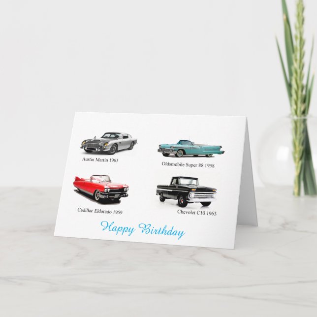 Geburtstagskarte Karte (Vorderseite)