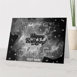 GEBURTSTAGSKARTE KARTE