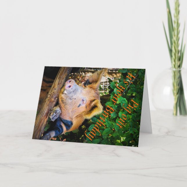 Geburtstagskarte Karte (Vorderseite)