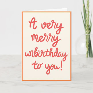 Geburtstagskarte Karte