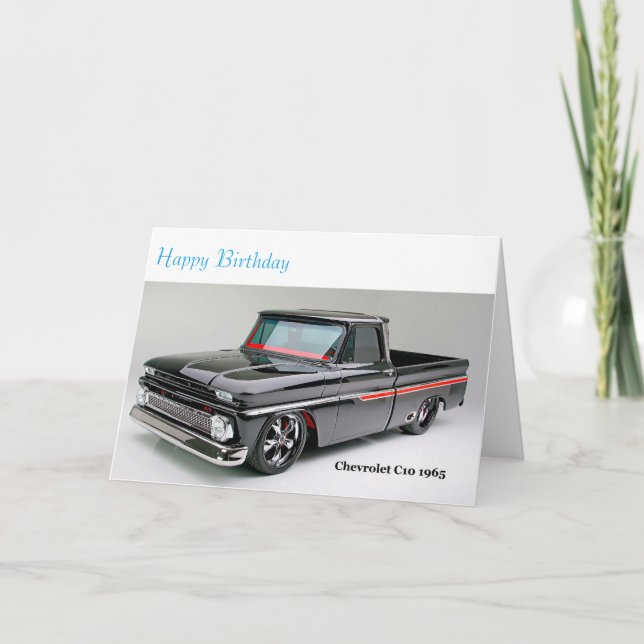 Geburtstagskarte Karte (Vorderseite)