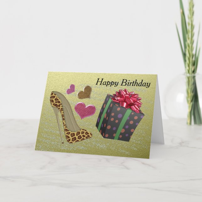 Geburtstagskarte Karte (Vorderseite)