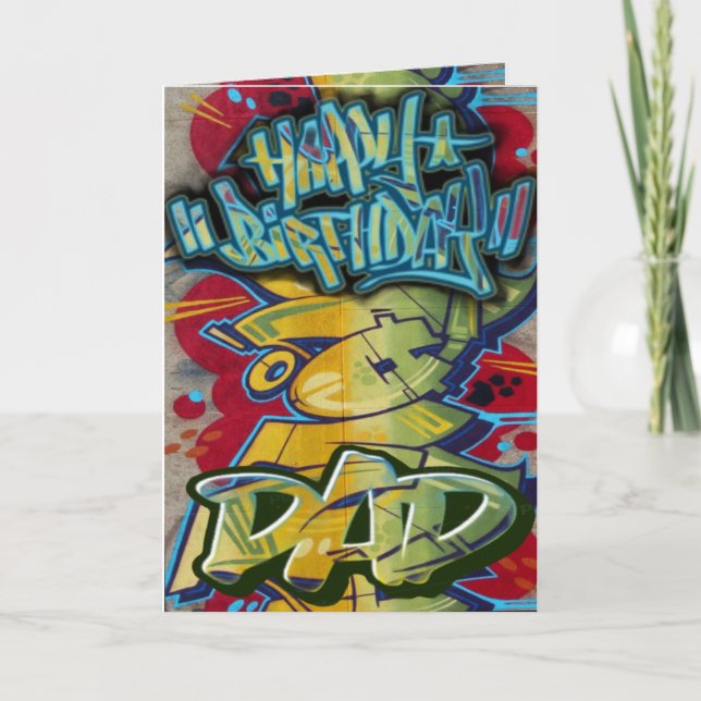 Geburtstagskarte Karte (Vorderseite)