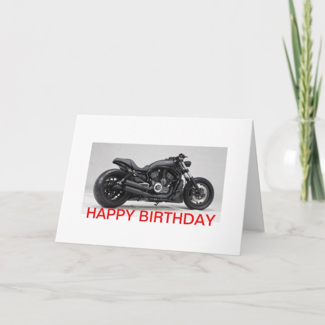 Geburtstagskarte Karte (Vorderseite)