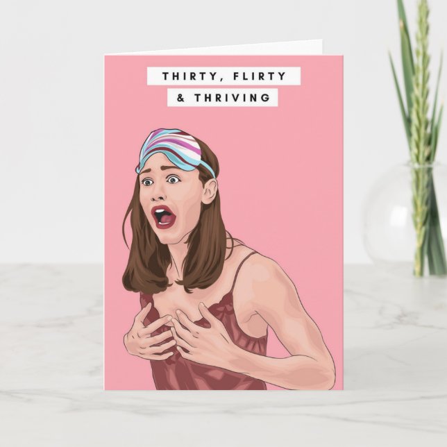 Geburtstagskarte Karte (Vorderseite)