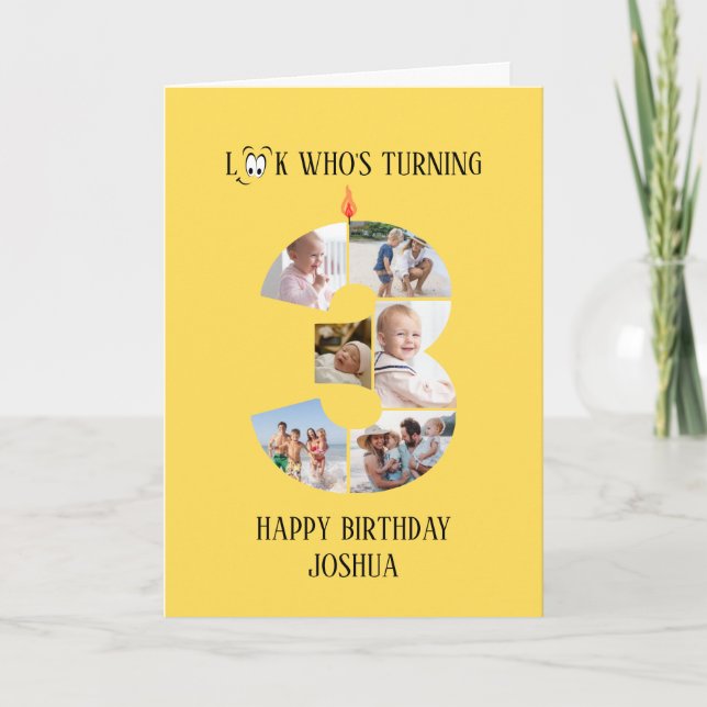 Geburtstagskarte Karte (Vorderseite)