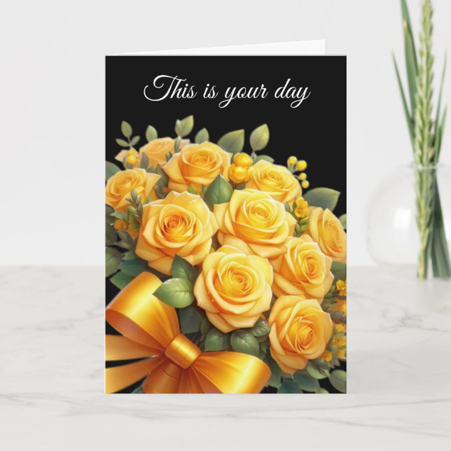 Geburtstagskarte Karte (Vorderseite)