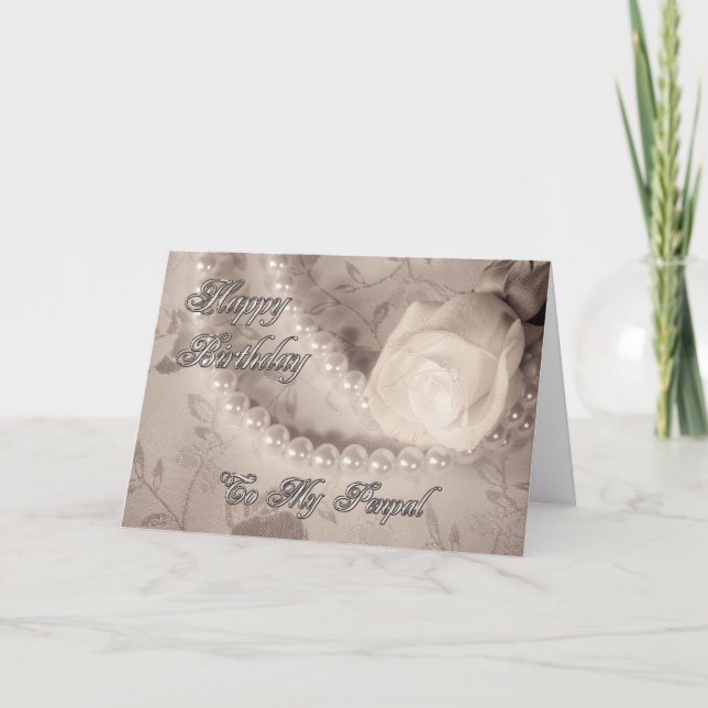 Geburtstagskarte Karte (Vorderseite)