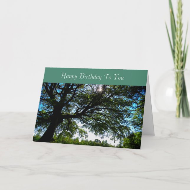 Geburtstagskarte Karte (Vorderseite)