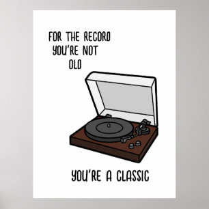 Geburtstagskarte Lustige Geburtstagskarte für Opa, Poster