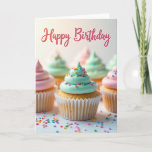 Geburtstagskarte mit Frosted Sweets Karte