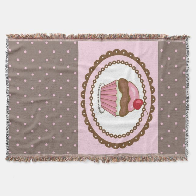 Geburtstagskarte mit kleinem Kuchen Decke (Vorderseite)