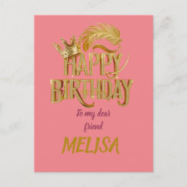 Geburtstagskarte Postkarte