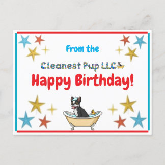 Geburtstagskarte Postkarte