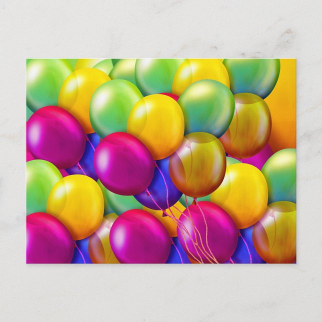 Geburtstagskarte Postkarte (Vorderseite)