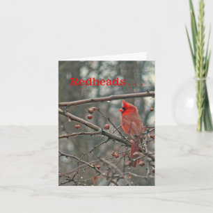 Geburtstagskarte, "REDHEADS SIND BESONDERS UND EIN Karte