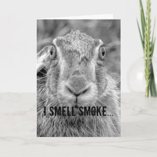 Geburtstagskarte Spaß Schwarz-Weiß-Foto Karte