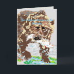 Geburtstagskarte/Special Brother Karte<br><div class="desc">Abbildung: Grizzly Bär</div>
