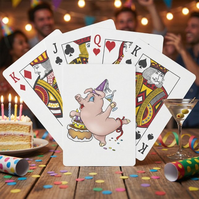 Geburtstagskarte Spielkarten (Von Creator hochgeladen)