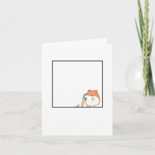 Geburtstagskarte, süße Hamster-Geburtstagskarte Karte