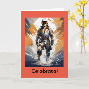 Geburtstagskarte von Anime, 5" x 7" Faltkarte für  Karte