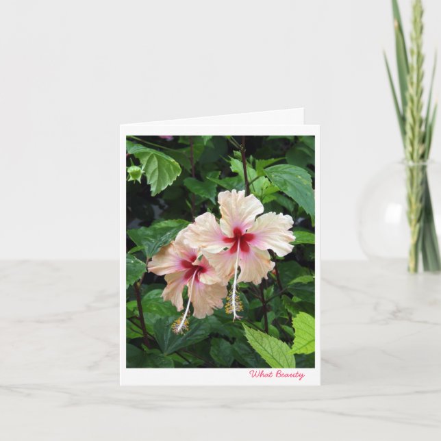 Geburtstagskarte welche Schönheit Karte (Vorderseite)