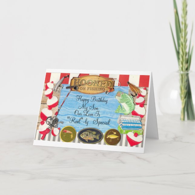 Geburtstagskarte zu meinem speziellen Sohn Karte (Vorderseite)