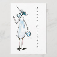 Geburtstagskarte zum Mittagessen