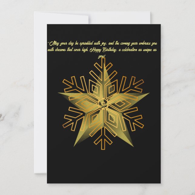 Geburtstagskarten Dankeskarte (Rückseite)