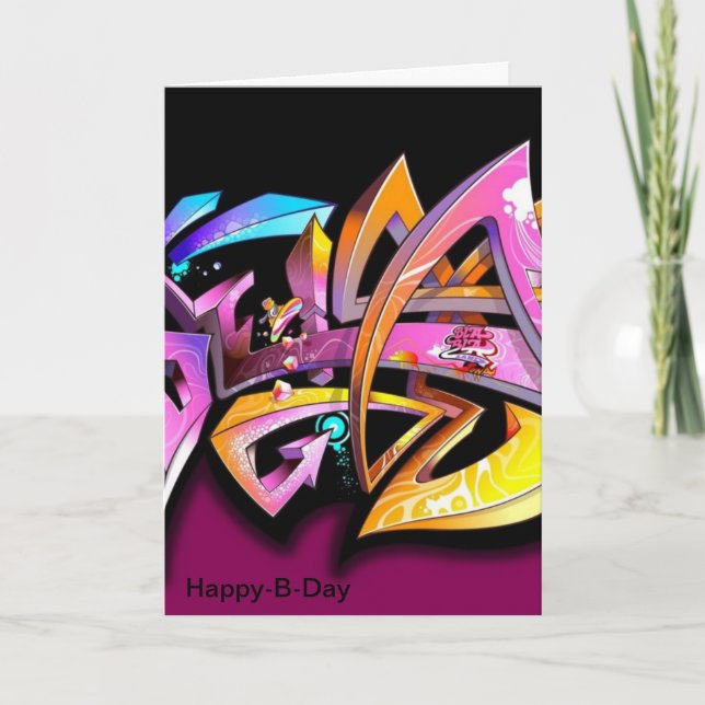 Geburtstagskarten Karte (Vorderseite)