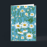 Geburtstagskäse von Friend Karte<br><div class="desc">Weiße,  dunkle Blume auf türkisblauem Hintergrund zum Geburtstag eines Freundes. Text ist bearbeitbar.</div>