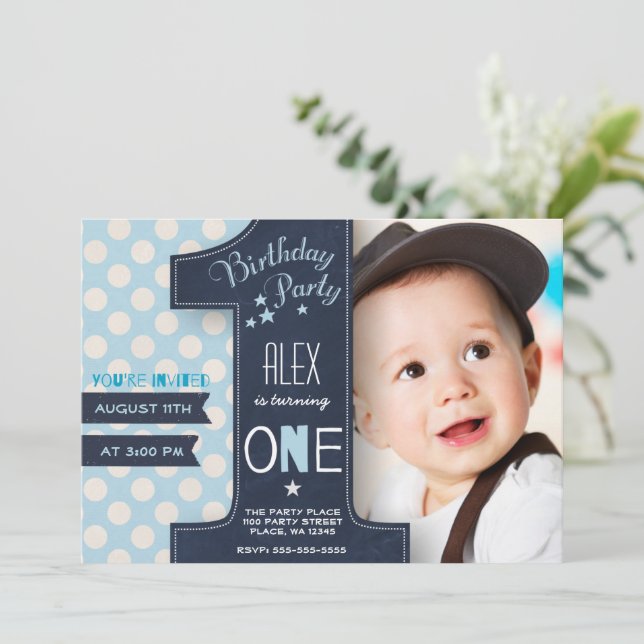 Geburtstagskateboard Einladung (Stehend Vorderseite)