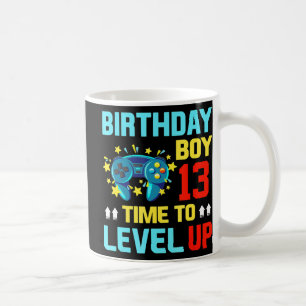 Geburtstagskind 13 13 Jahre alte Videospiele Gesch Kaffeetasse