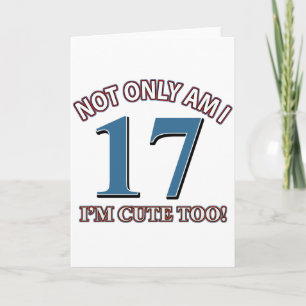 Geburtstagskind 17 karte