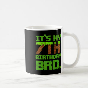 Geburtstagskind Es ist mein 7. Geburtstagsgamer Pi Kaffeetasse