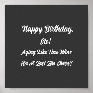 ฺ Geburtstagskind, Geburtstagskinder, Funny Birthd Poster