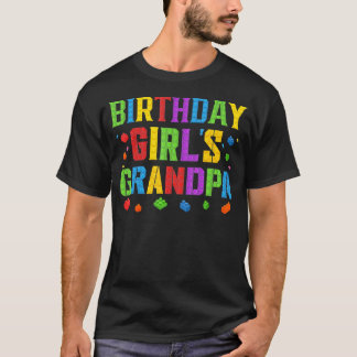 Geburtstagskind Großvater Blocks Master Builder Br T-Shirt