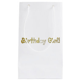 Geburtstagskind! Kleine Geschenktüte